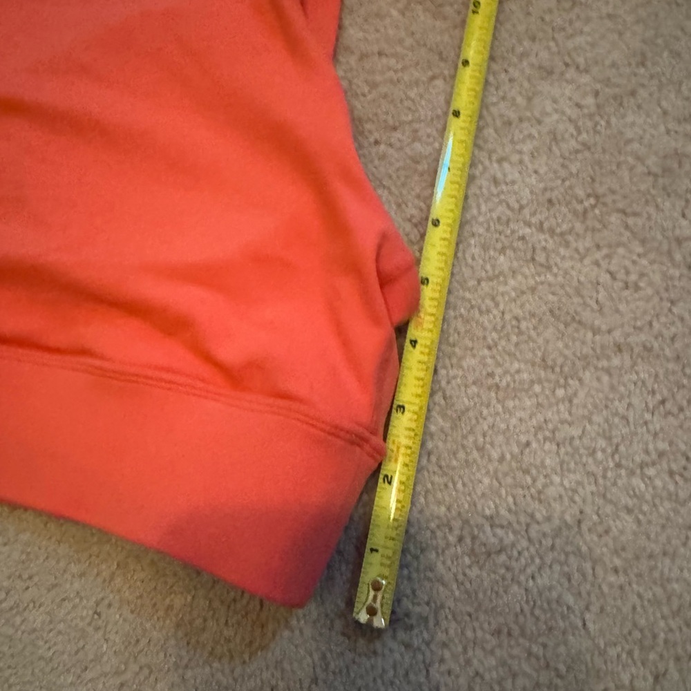 Jockey Orange Pink Fitted Crop Sports Bra NWOT - Picture 6 of 7